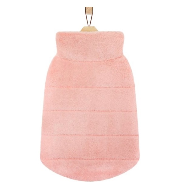 New with Tags Frisco Faux Fur Pink Puffer Dog & Cat Coat Sz XXL Below $45 Retail - Picture 4 of 6